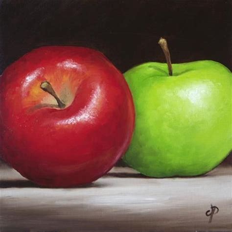 Apples Original Fine Art For Sale Jane Palmer Apple Painting