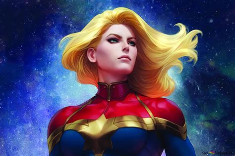 Captain Marvel Carol Danvers Marvel Comics 4k Wallpaper Download