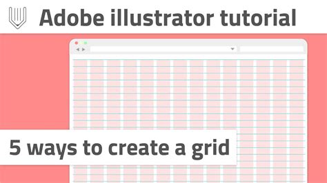 How To Create A Grid In Adobe Illustrator Web And Graphic Design