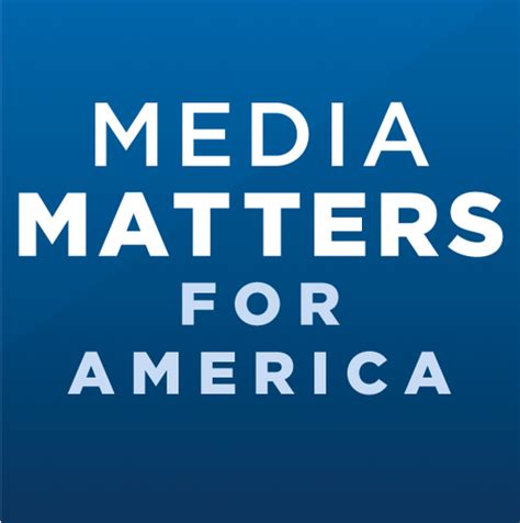 Media Matters For America Logo American Justice Notebook