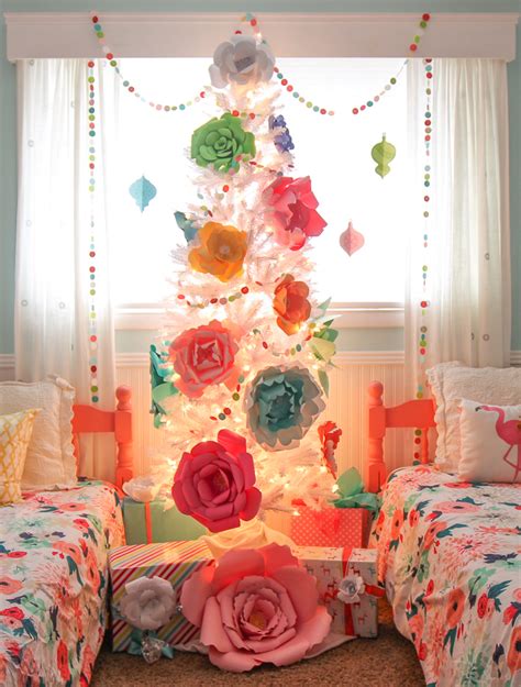 The Craft Patch Paper Flower Christmas Tree