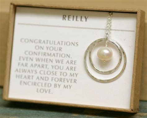 Looking for the ideal daughter gifts? Confirmation gift for daughter necklace for goddaughter ...