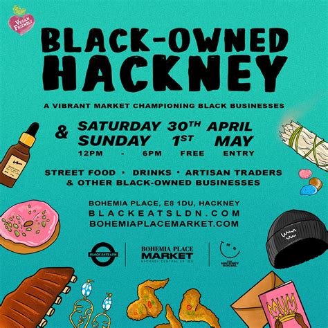 black owned hackney market — bohemia place market
