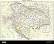 Map Of Austria In 1900 - Maps of the World