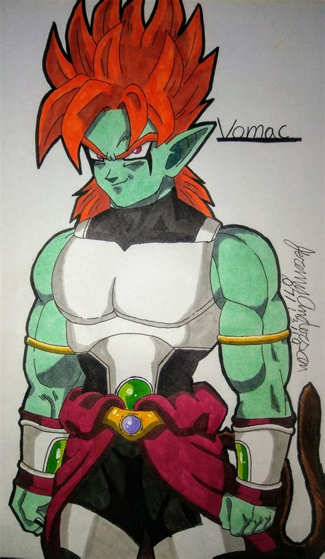 Dragon Ball Super Oc Vomac The Son Of Goku And Princess Snake From