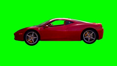 Green Screen Car Ferrari Animation Free Footage Hd Bdhtd5gsd90 1080p