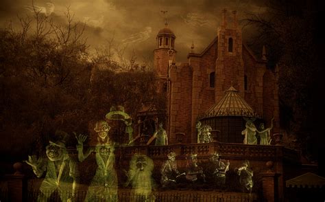 Disney World Haunted Mansion Wallpaper Wallpapersafari