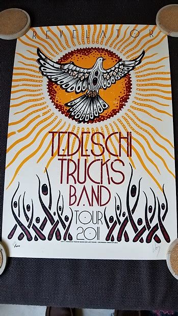 Tedeschi Trucks Band 2011 Revelator Tour Poster Poster Reverb