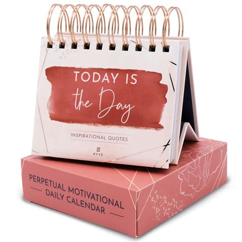 Buy Ryve Motivational Calendar Daily Flip Calendar With Inspirational