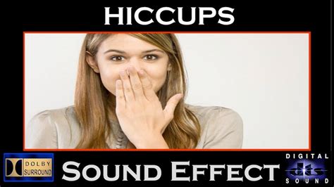 Hiccups Sound Effect Hi Resolution Audio Youtube
