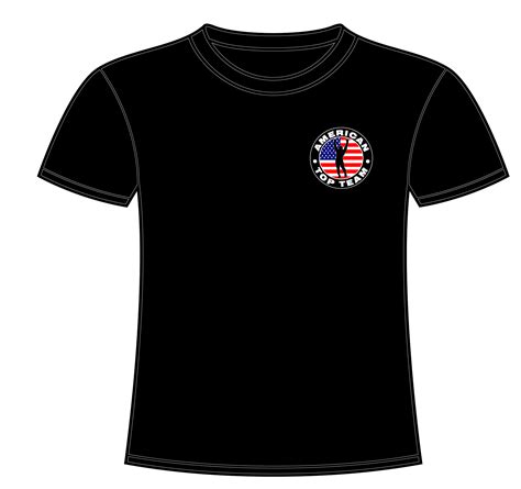 Original Logo T Shirt Black American Top Team