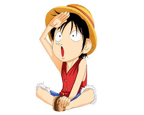 Gambar Monkey D Luffy Lucu Gambar Hd Gratis