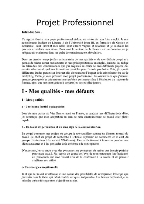 Exemple De Présentation Personnelle Dun étudiant