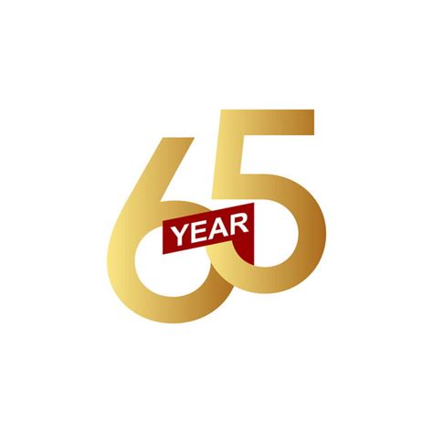 65 Year Vector Hd Png Images 65 Years Anniversary Vector Template