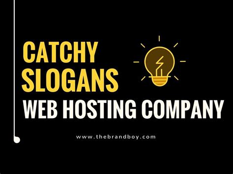 189 Catchy Web Hosting Company Slogans And Taglines Slogan Catchy