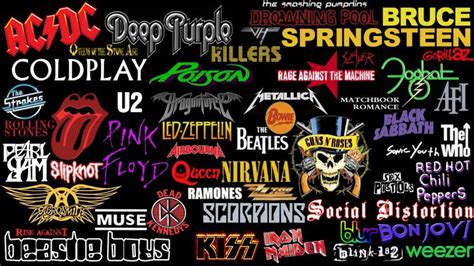 Free Download Classic Rock Images Classic Rock Band Logos Wallpaper