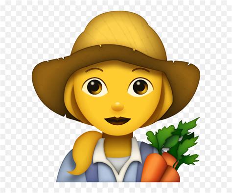 Farmer Emoji Png Transparent Png Vhv