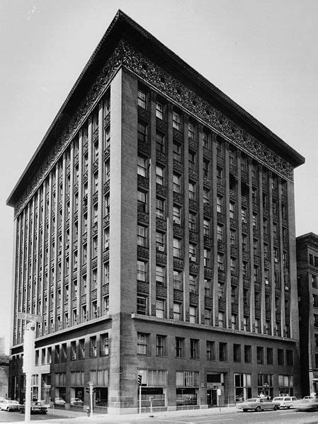 The Wainwright Building Of 1891 By Louis Sullivan And Dankmar Adler Was