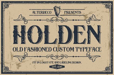 An Old Fashioned Typeface Font With The Word Holder Written In Black