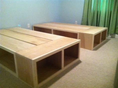 There are numerous stylish and sizes available to choose the best twin platform bed with storage across the online marketplace. Beds for my girls | Do It Yourself Home Projects from Ana ...