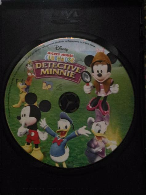 Mickey Mouse Clubhouse Detective Minnie 2010 Vcd Philippines