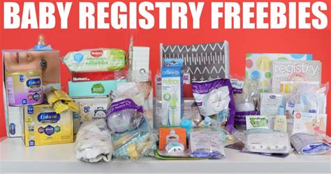 The Top Baby Registries With Free Ts The Freebie Guy®