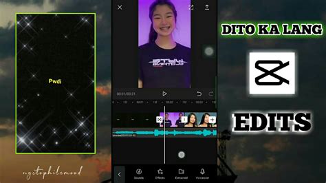 Dito Ka Lang Edits Capcut Tagalog Tutorial Youtube