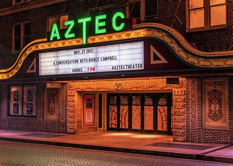 Aztec Theatre San Antonio Tx Photograph By Stephen Stookey Pixels