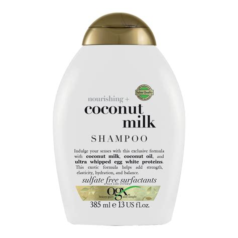 Shop Ogx Nourishing Coconut Milk Shampoo 385ml In Uae Feelunique