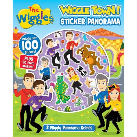 The Wiggles Wiggle Town Sticker Panorama Book Big W