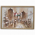 Sold Price: Original Boris Chezar Oil & Sand Painting - February 2 ...