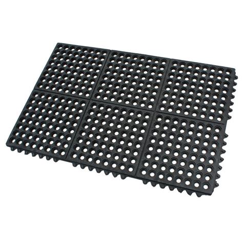 Our kitchen floor mat collection consists of rubber, cushion, and comfort kitchen mats. Rubber Floor Mat Commercial Interlocking 60x90CM