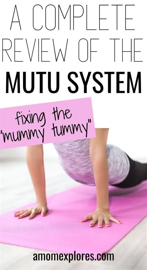 How to perform the basic hanging belly fat exercise. MUTU System Review from a Mom of 4 in 2020 | Post baby ...
