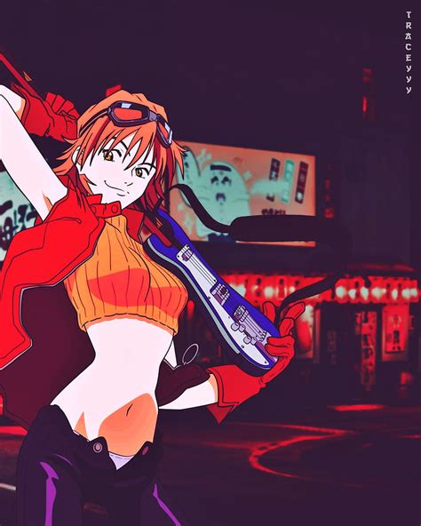 3840x2160px 4k Free Download Haruko Haruhara Anime Anime Girl