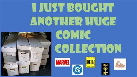 Buying Another Comic Collection Of 22 Long Boxes Youtube