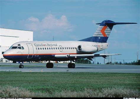 Fokker F 28 1000 Fellowship Canadian Regional Airlines Aviation