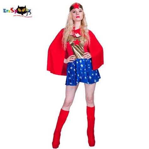 Eraspooky Women S Wonder Woman Justice League Cosplay Costume Adult Halloween Costumes Lazada Ph