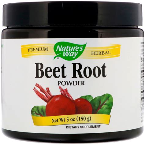 Natures Way Beet Root Powder 5 Oz 150 G Iherb