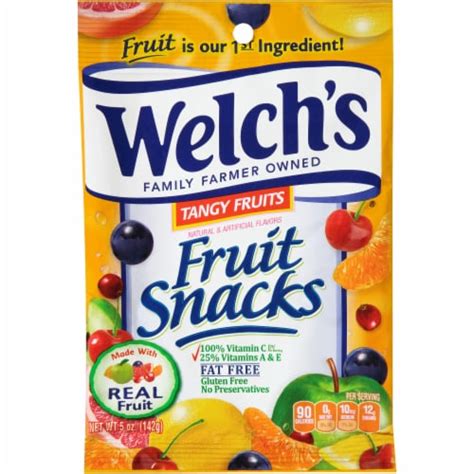 Welchs Tangy Fruits Fruit Snacks 5 Oz Kroger