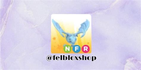 Beli Item Adopt Me Nfr Neon Fly Ride Frost Dragon Adopt Me Roblox