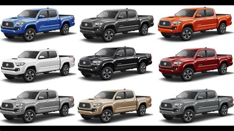 2024 Toyota Tacoma Color Options