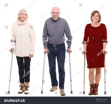 People Crutches Stock Photo 759892327 Shutterstock