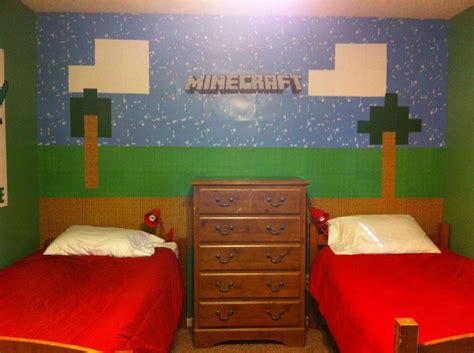Minecraft Bedroom Minecraft Room Decor Minecraft Room