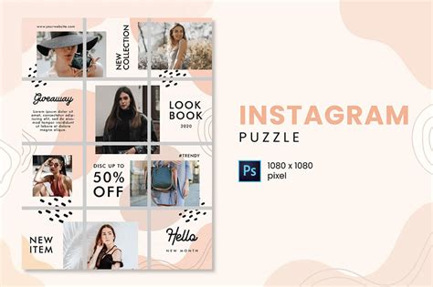 44 Best Instagram Layout Ideas Using Instagram Grid Templates