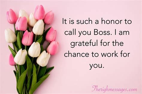 Maybe you would like to learn more about one of these? Best Thank You Messages For Your Boss - The Right Messages