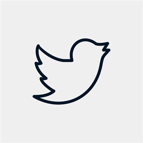 Twitter Logo Black