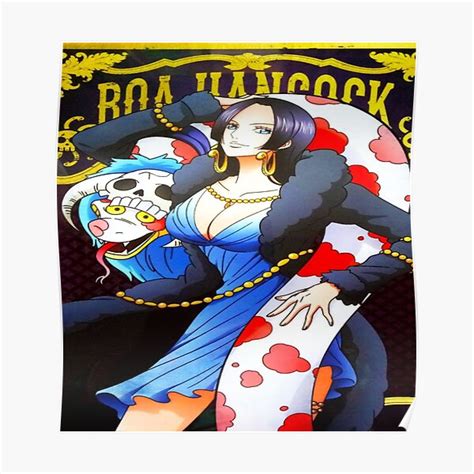 One Piece Boa Hancock Poster For Sale By Evansale Redbubble