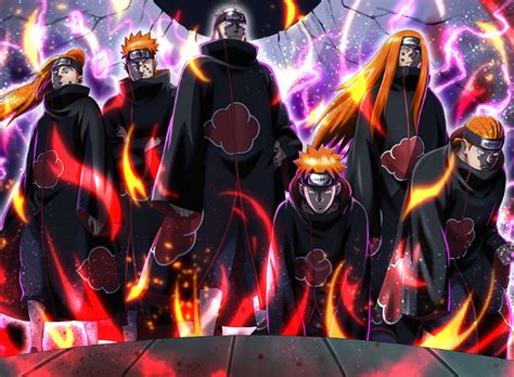 The Legendary Sannin Naruto Vs The Six Paths Of Pain Naruto