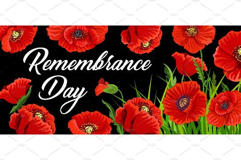 Remembrance Day Poster Illustrations ~ Creative Market