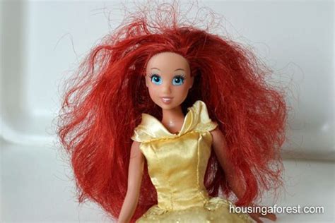 Barbie Salon Fix Barbies Frizzy Hair A Bad Hair Day Fix Doll Hair